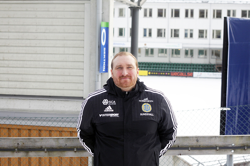 Mikael Bengtsson på landslagsuppdrag
