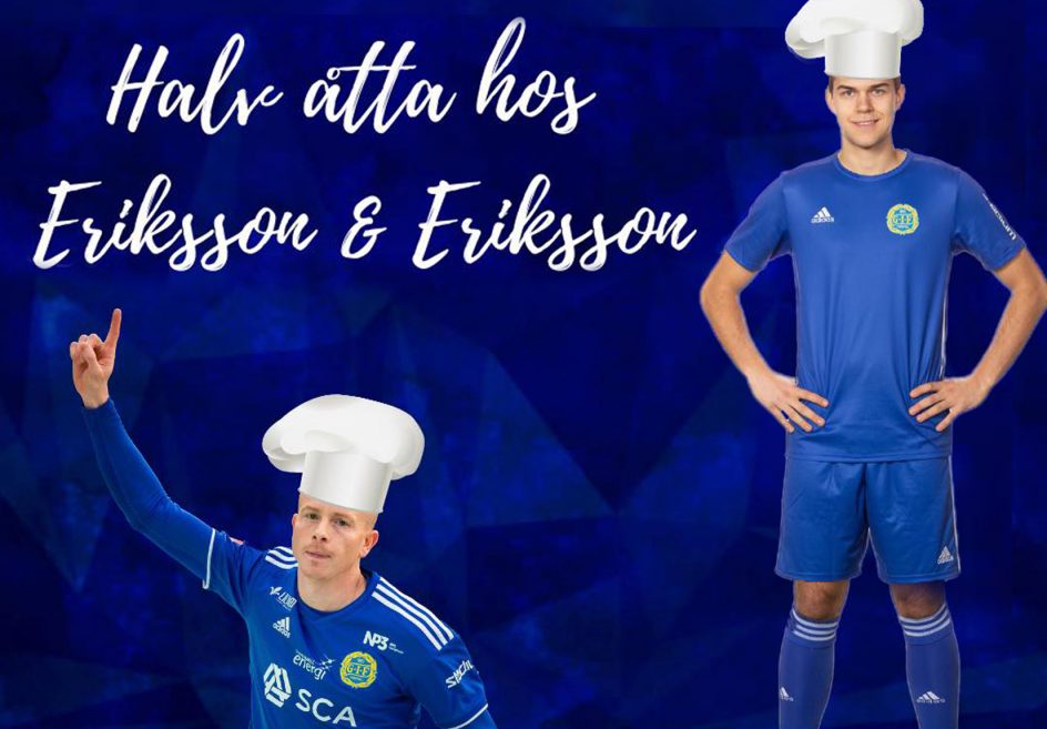 Tävling: Mat och fotboll med Tobias Eriksson och Anton Eriksson