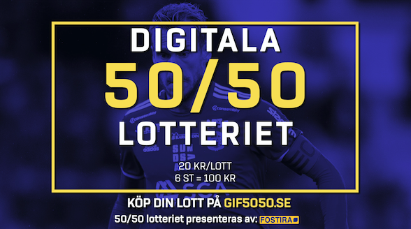 Digitala 50/50 lotteriet drar igång igen