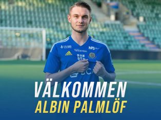 Välkommen tillbaka Albin Palmlöf!