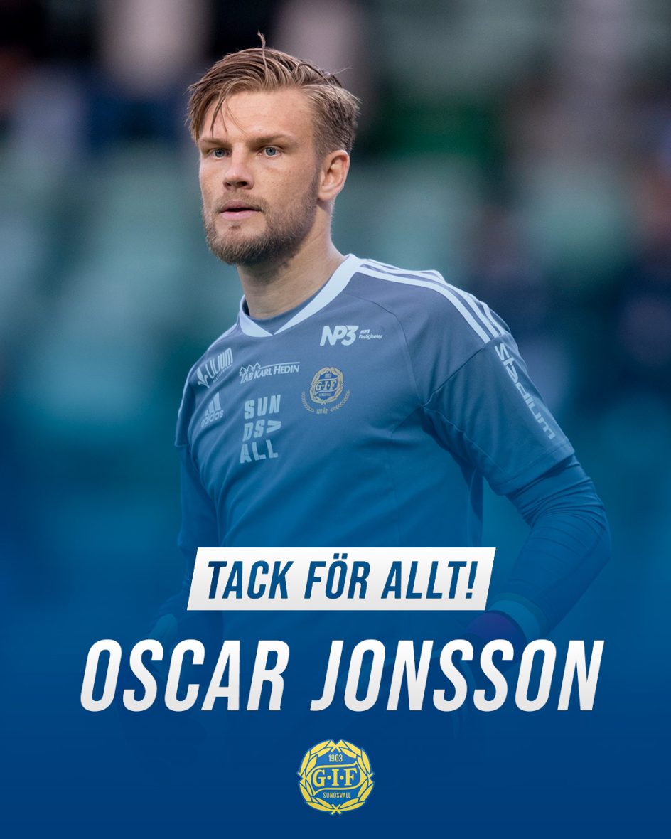 Tack för allt Oscar Jonsson!