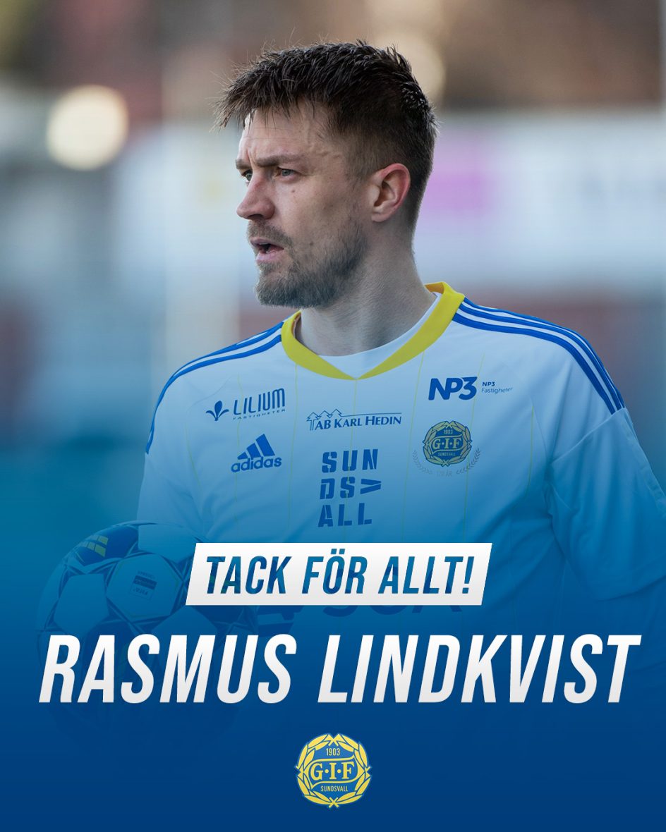 Tack för allt Rasmus Lindkvist!