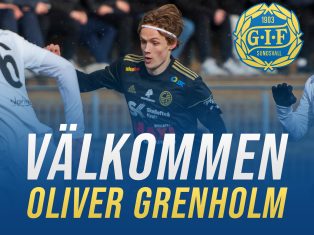 Oliver Grenholm klar för GIF Sundsvall!