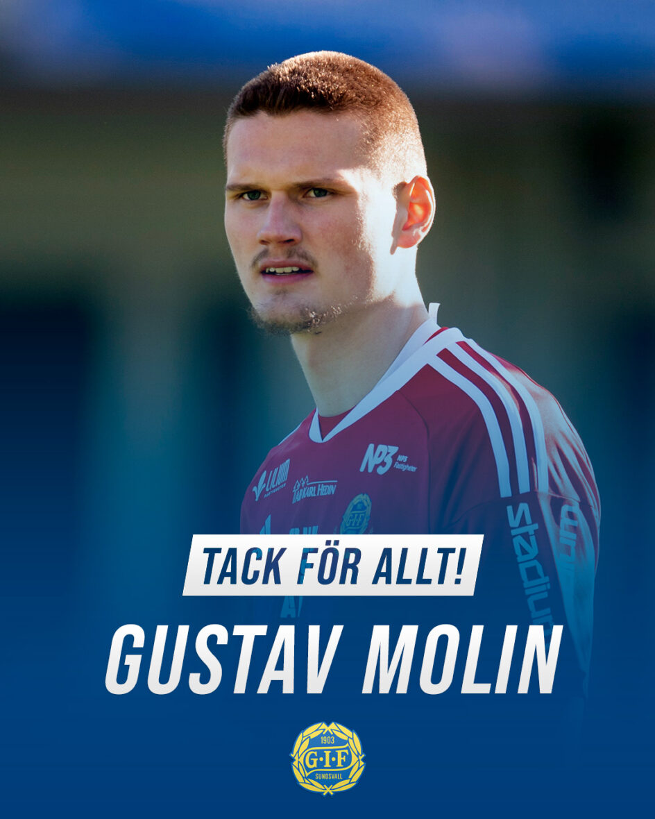 Tack för allt Gustav Molin!