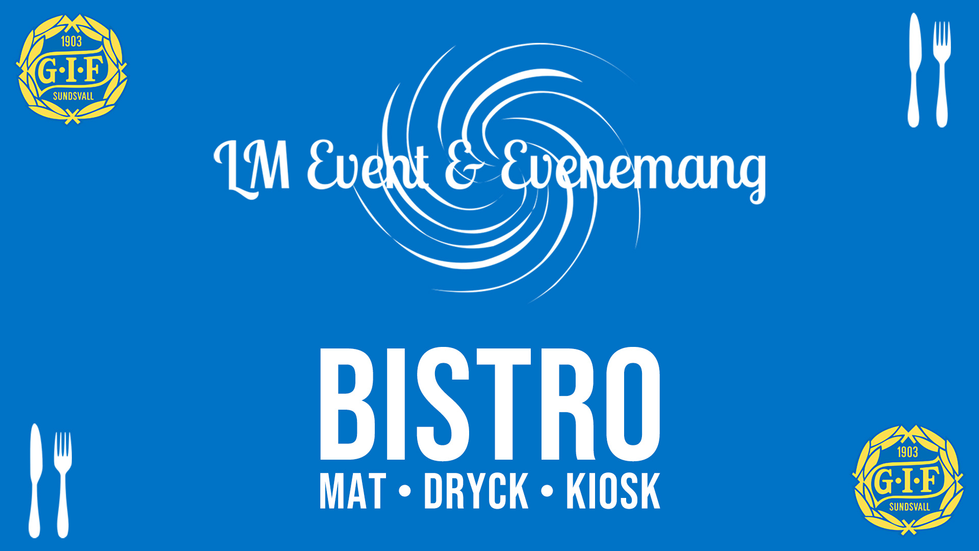 LM Event växthuset, LM Bistro