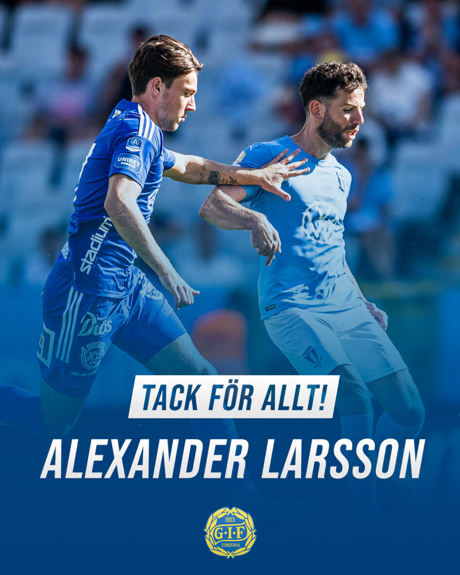 Tack för allt Alexander Larsson!