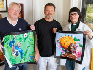 Unikt Lotteri: Vinn Christian Beijers konstverk och stöd Barnens Guldkant!