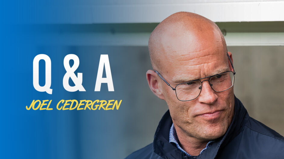 Q & A med sportchef Joel Cedergren