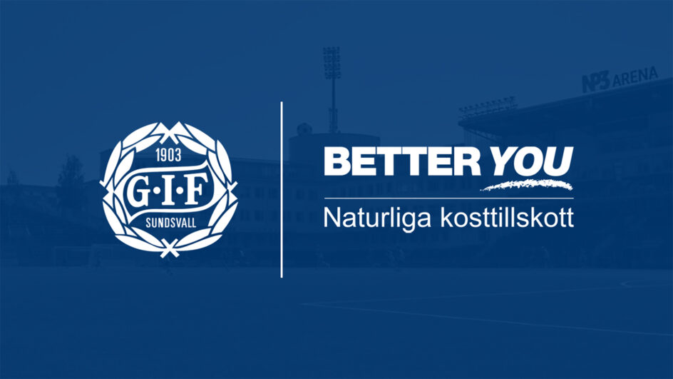 Better You ny hälso- och prestationspartner till GIF Sundsvall
