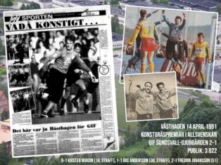 Återblick: Konstgräspremiär i Allsvenskan – på Västhagen