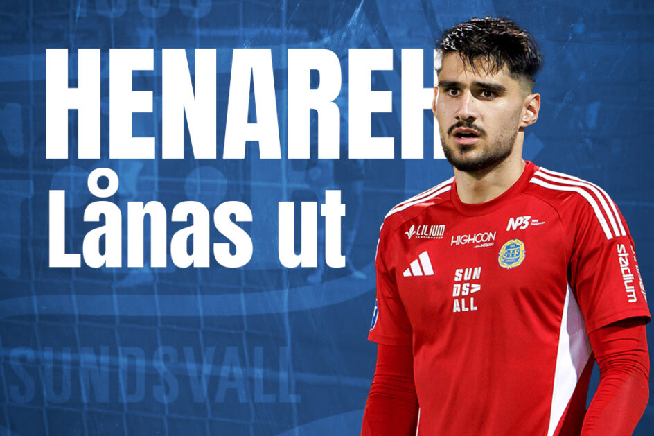 Daniel Henareh lånas ut till Karlstad