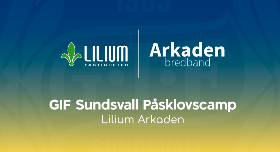 GIF Sundsvall Påsklovscamp 2026 för pojkar och flickor födda 2012–2016